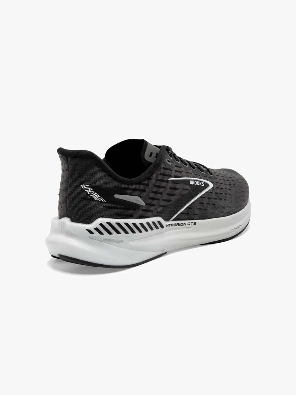 Brooks Hyperion GTS "Gunmetal Black" Women's Running Shoe Size: 9 - Picture 5 of 16